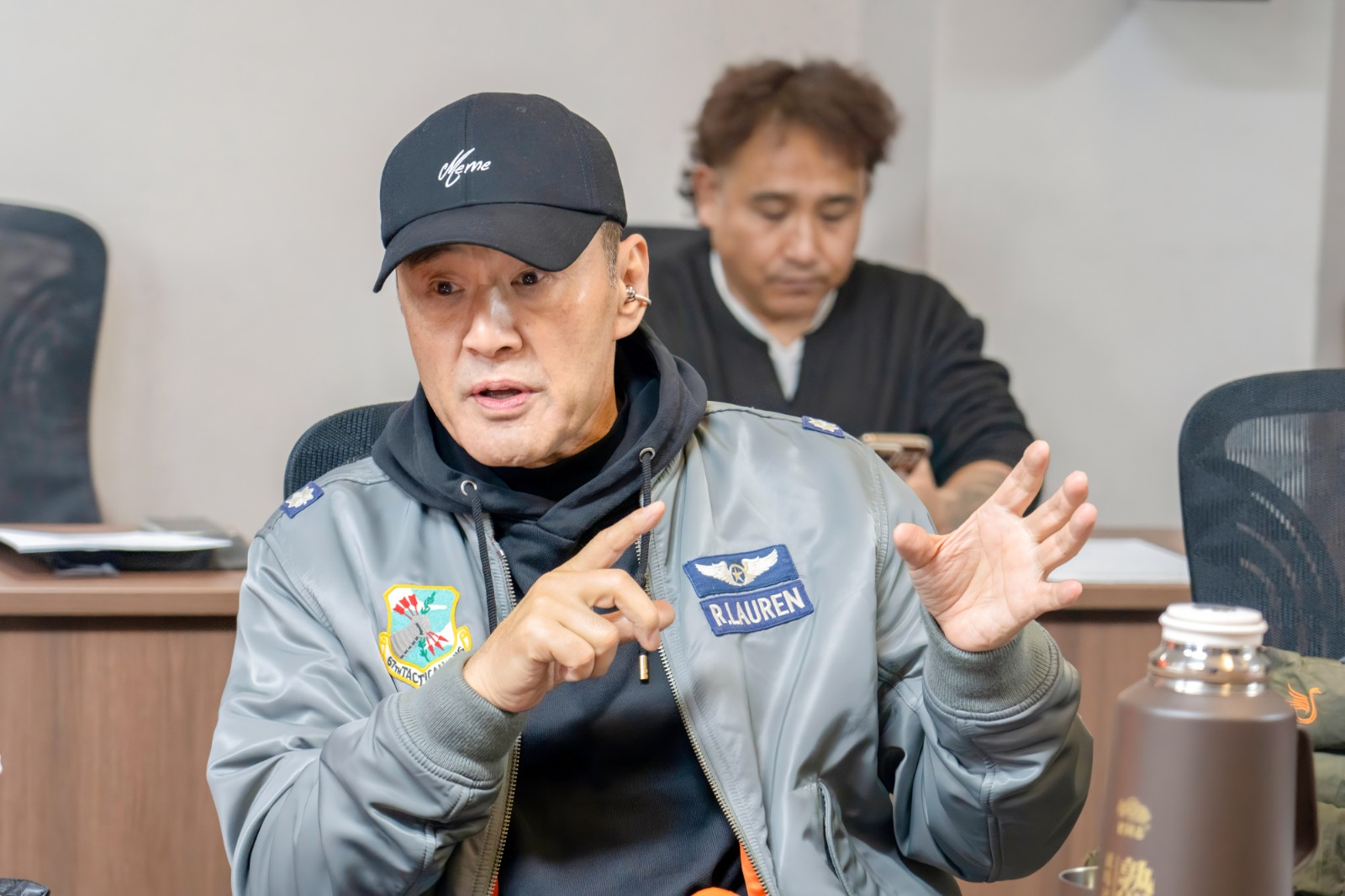 著名演员于荣光到访美加墨世界杯官方网站 第 3 张