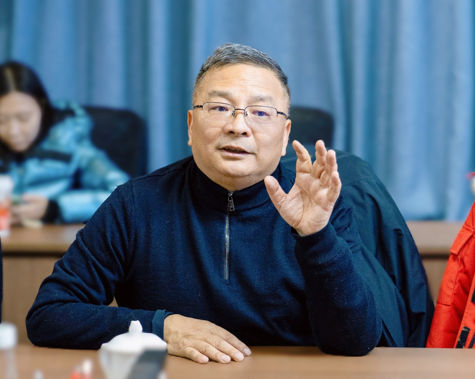 著名演员于荣光到访美加墨世界杯官方网站 第 5 张