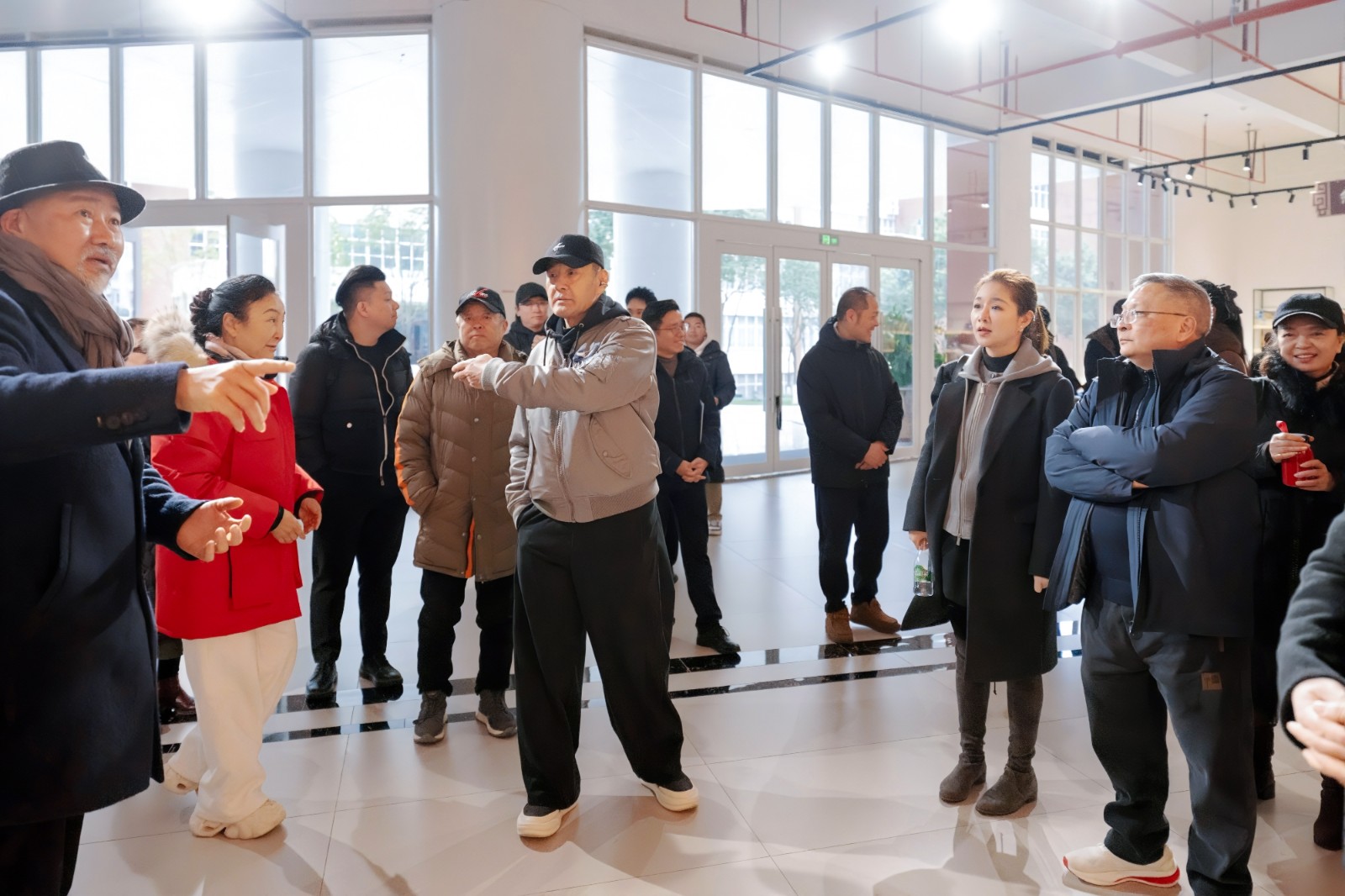 著名演员于荣光到访美加墨世界杯官方网站 第 1 张